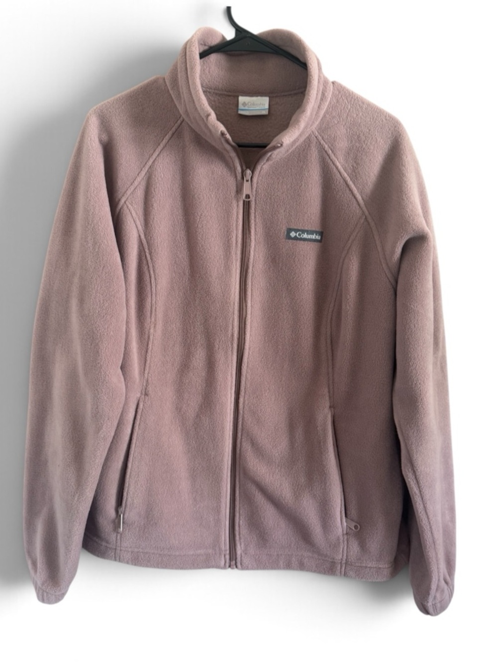 Columbia Benton Springs Fleece Lavender/Pink Full Zip Utility Jacket Women’s XL